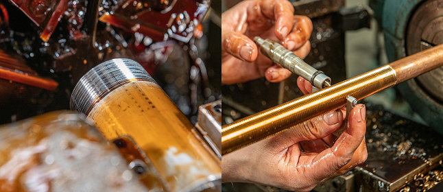 Pipe nipple manufacturing operations at the Cleveland headquarters